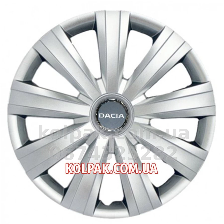 Model-specific wheel trims R15 for Dacia SKS 328 Model-specific wheel trims R15 for Dacia SKS 328 — photo 1