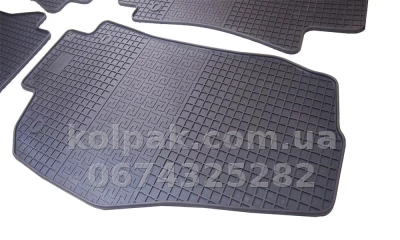 Floor mats for Opel Zafira B 2005-2011, 2 pcs, Polytep, 47874 — photo 3