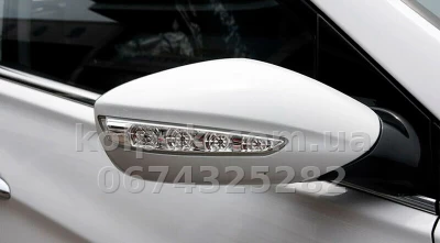 Правий покажчик повороту Hyundai Sonata YF 2010-2014, у дзеркалі, AVTM, 183230M32 — фото 2