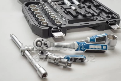Tool set 1/4", 1/2" 94 pieces (plastic case) MG10094 MAGMA Tool set 1/4", 1/2" 94 pieces (plastic case) MG10094 MAGMA β photo 4