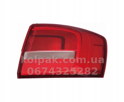 Задній правий ліхтар Volkswagen Jetta 6 2014-2018, без ламп (P21/5W/P21W), зовнішній, Depo, 441-19G2R-UE Задній правий ліхтар Volkswagen Jetta 6 2014-2018, без ламп (P21/5W/P21W), зовнішній, Depo, 441-19G2R-UE