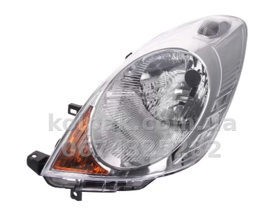 Передня ліва фара Nissan Note 2005-2009, H4, електричне регулювання, Depo, 215-11B5L-LD-EM