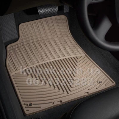Floor mats for Audi A4/A5 2007-, front, beige, Weathertech W111TN — photo 2
