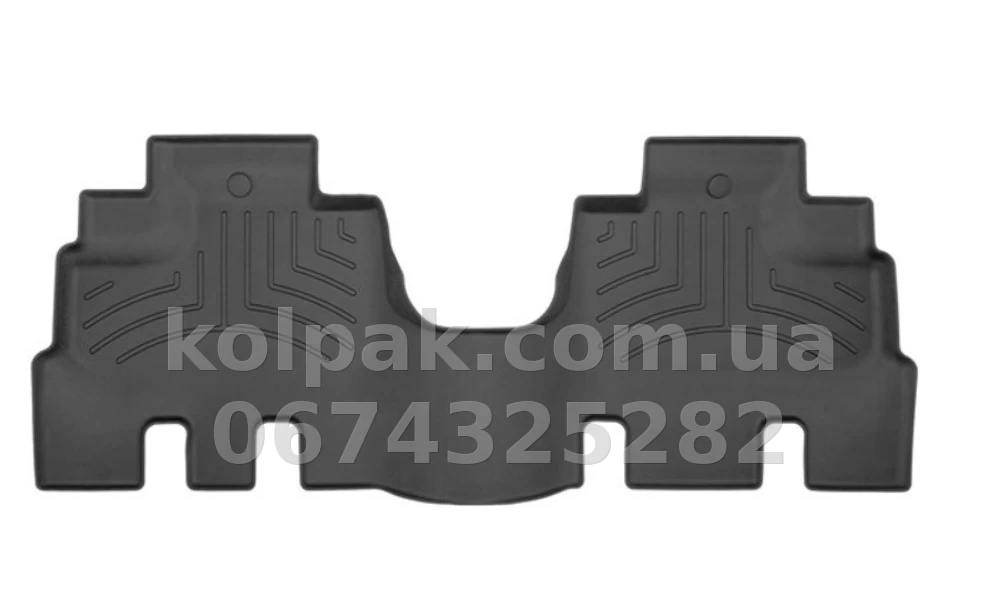 Floor mats for Jeep Wrangler 2014-2018 second row, 4 doors, JK black Weathertech 445732IM Floor mats for Jeep Wrangler 2014-2018 second row, 4 doors, JK black Weathertech 445732IM β photo 1