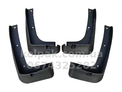 Бризковики Hyundai Santa Fe 2012–2018 EUR/USA HAVOC Оригінал повний комплект Бризковики Hyundai Santa Fe 2012–2018 EUR/USA HAVOC Оригінал повний комплект — фото 2