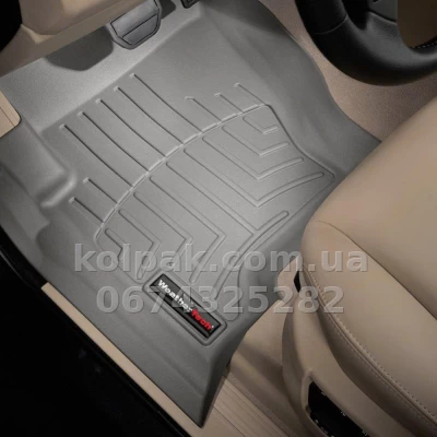 Floor mats for Land Rover Range Rover Sport 2005-2008, with raised edges, front, grey, Weathertech 460461 Floor mats for Land Rover Range Rover Sport 2005-2008, with raised edges, front, grey, Weathertech 460461 β photo 2
