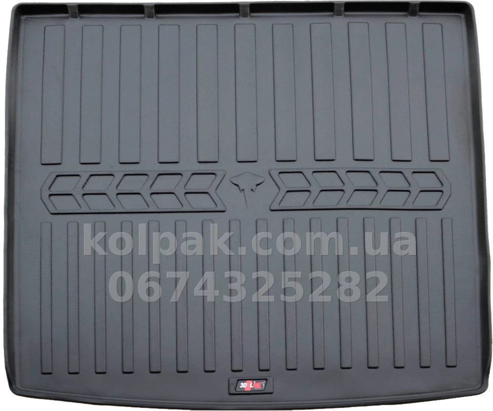 Poliuretanowa mata do bagażnika Volkswagen Passat B8 SW 2014-, z podwyższonymi rantami, Stingray 6024121 Poliuretanowa mata do bagażnika Volkswagen Passat B8 SW 2014-, z podwyższonymi rantami, Stingray 6024121 — zdjęcie 1