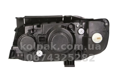 Front right headlight Hyundai Matrix 2006-2008, H7/H1, electric adjustment, Depo, 221-1142R-LD-EM — photo 2