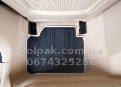 Оригінальні килимки в салон BMW 3-Series F30/4 F36 2012-, Modern Line, задні, 2 шт., 51472220142 — фото 2