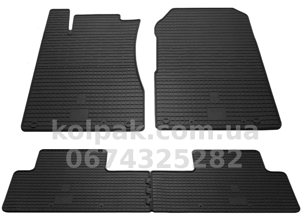 Floor mats for Honda CR-V 2012-, 4 pcs, Stingray, 1008024 Floor mats for Honda CR-V 2012-, 4 pcs, Stingray, 1008024 β photo 1
