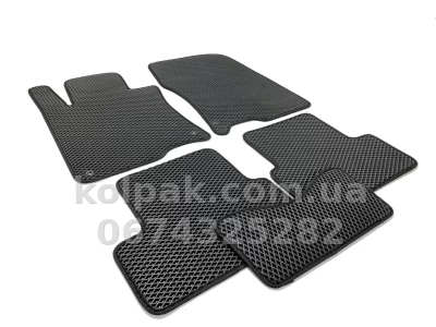 Килимки в салон Honda Accord 2008-2012, EVA, чорні, 5 шт., AVTM BLCEV1192 — фото 2