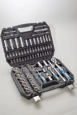 Tool set 1/4", 1/2" 94 pieces (plastic case) MG10094 MAGMA Tool set 1/4", 1/2" 94 pieces (plastic case) MG10094 MAGMA β photo 3