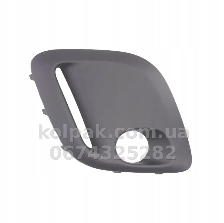 Right bumper grille Citroen C1/Peugeot 107 2012-2014, with fog light opening, without opening. DRL, AVTM, 1607982880, 182045918 Right bumper grille Citroen C1/Peugeot 107 2012-2014, with fog light opening, without opening. DRL, AVTM, 1607982880, 182045918 β photo 1