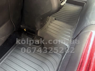 Всепогодні килимки в салон Jeep Cherokee 2014–2024 HAVOC™ Maximum Coverage — фото 6