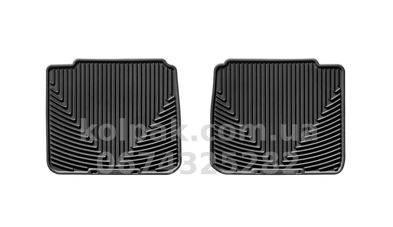 Килимки в салон Mercedes-Benz C-Class W204 2008-2014, задні, чорні, Weathertech W90 Килимки в салон Mercedes-Benz C-Class W204 2008-2014, задні, чорні, Weathertech W90 — фото 1