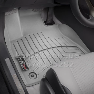 Килимки в салон Lexus RX 2016-, з бортиком, передні, сірі, Weathertech 468861 Килимки в салон Lexus RX 2016-, з бортиком, передні, сірі, Weathertech 468861 — фото 2