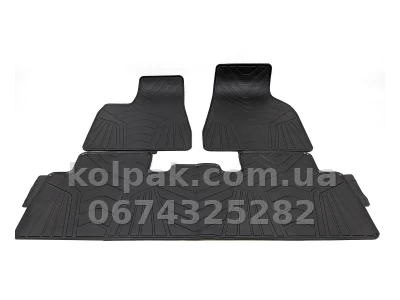 Килимки Tesla Model X 2016–2021 5 місць HAVOC Originals Килимки Tesla Model X 2016–2021 5 місць HAVOC Originals — фото 5