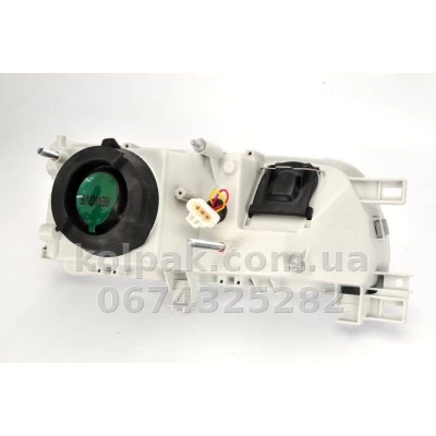 Передня ліва фара Nissan Primera P10 1990-1995, H4/H3, електричне регулювання, Depo, 215-1141L-LD-EM Передня ліва фара Nissan Primera P10 1990-1995, H4/H3, електричне регулювання, Depo, 215-1141L-LD-EM — фото 2