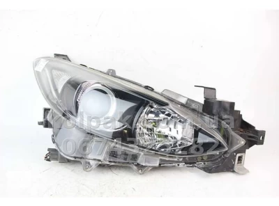 Front right headlight Mazda 3 (BM) 2013-2016 SD/HB, electric adjustment, without levelling motor, without bulbs (H11/H15/W5W), Depo, 2161169RLDEM2 Front right headlight Mazda 3 (BM) 2013-2016 SD/HB, electric adjustment, without levelling motor, without bulbs (H11/H15/W5W), Depo, 2161169RLDEM2 β photo 2