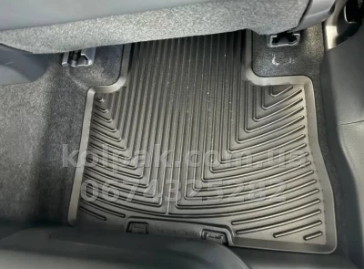 Floor mats for Toyota RAV4 2019-/Venza 2021- second row, black Weathertech W525 — photo 3