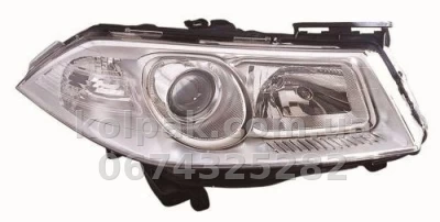 Передня права фара Renault Megane 2 2006-2008, H7/H1, електричне регулювання, Depo, 551-1162R-LD-EM Передня права фара Renault Megane 2 2006-2008, H7/H1, електричне регулювання, Depo, 551-1162R-LD-EM