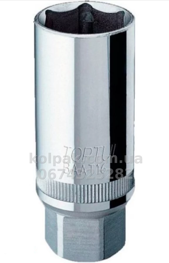 Nasadka do świec zapłonowych 21 mm 1/2" TOPTUL BAAR1621 Nasadka do świec zapłonowych 21 mm 1/2" TOPTUL BAAR1621 — zdjęcie 1