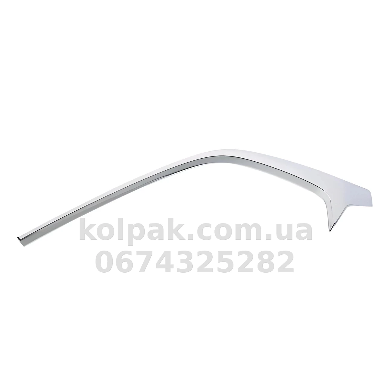 Правий молдинг решітки радіатора Mazda CX-3 2015-, хромований, AVTM, 184428992 Правий молдинг решітки радіатора Mazda CX-3 2015-, хромований, AVTM, 184428992 — фото 1