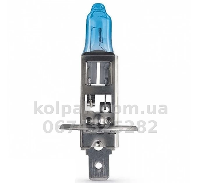 Żarówka samochodowa H1 WhiteVision ultra 12V 55W P14,5s (opakowanie blistrowe 1 szt.) Żarówka samochodowa H1 WhiteVision ultra 12V 55W P14,5s (opakowanie blistrowe 1 szt.) — zdjęcie 1