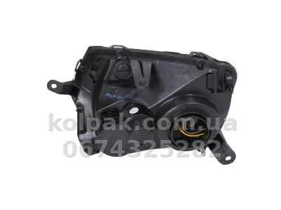 Front right headlight Dacia Duster/Renault Duster 2010-, H7/H1, electric/manual adjustment, black frame, Depo, 551-1186R-LDEM2 — photo 2