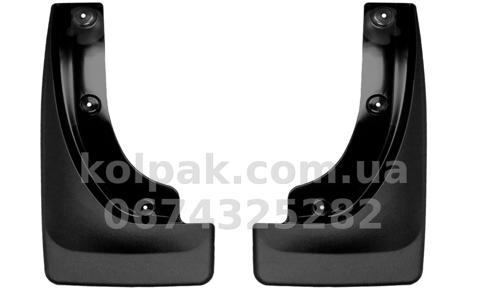 Бризковики Jeep Grand Cherokee 2021- задні, L чорні, 2 шт. Weathertech 120141 Бризковики Jeep Grand Cherokee 2021- задні, L чорні, 2 шт. Weathertech 120141 — фото 1