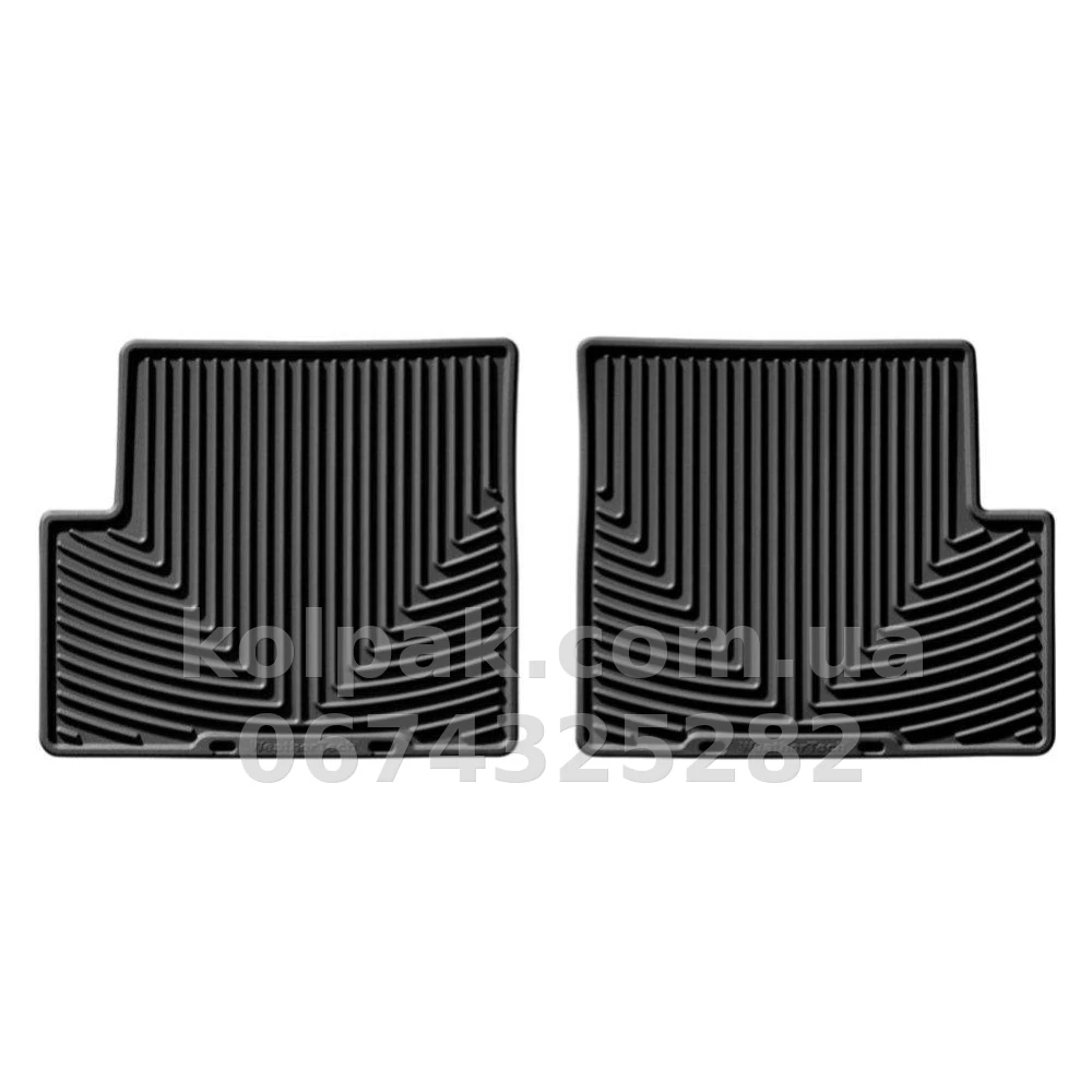 Килимки в салон Mercedes-Benz G-Class 1990-2018, задні, чорні, Weathertech W125 Килимки в салон Mercedes-Benz G-Class 1990-2018, задні, чорні, Weathertech W125 — фото 1