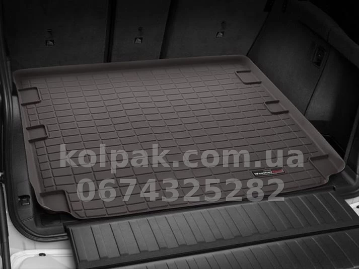 Boot mat for Toyota Highlander 2020-, behind the second row, cocoa, WeatherTech 431349 Boot mat for Toyota Highlander 2020-, behind the second row, cocoa, WeatherTech 431349 β photo 1