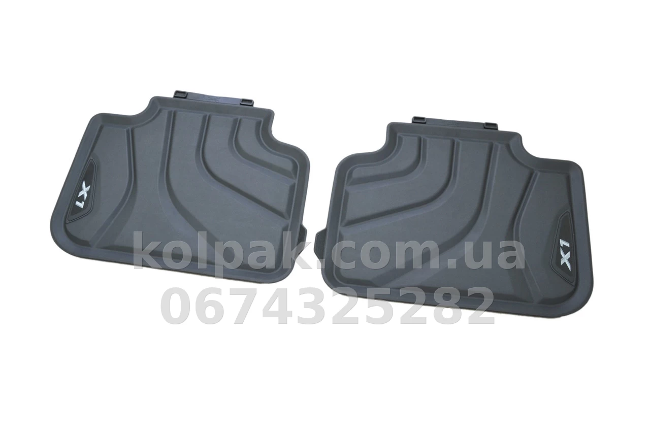 Original floor mats for BMW X1 F48 2016-, rear, 2 pcs, 51472365856 Original floor mats for BMW X1 F48 2016-, rear, 2 pcs, 51472365856 β photo 1