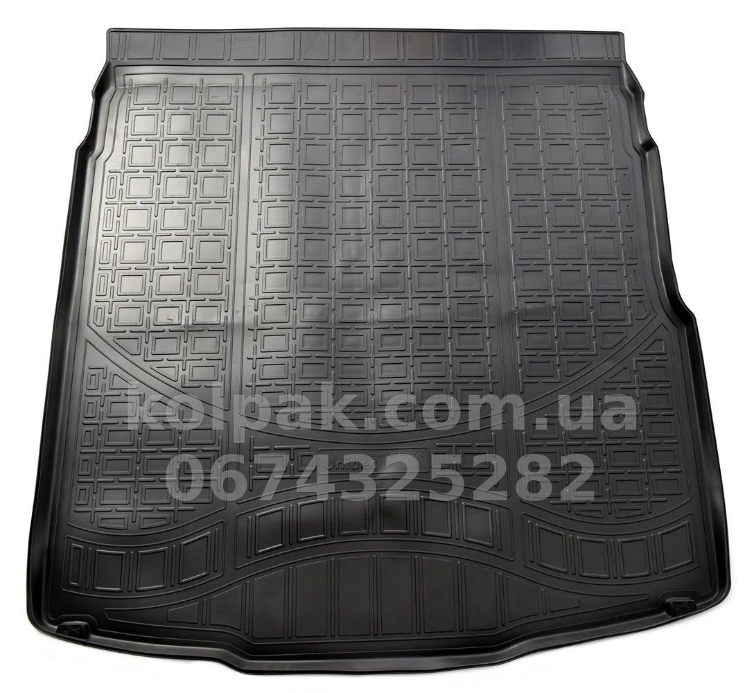 Polyurethane boot mat for Volkswagen Passat B8 SD 2015-, Norplast NPA00-T95-370 Polyurethane boot mat for Volkswagen Passat B8 SD 2015-, Norplast NPA00-T95-370 β photo 1