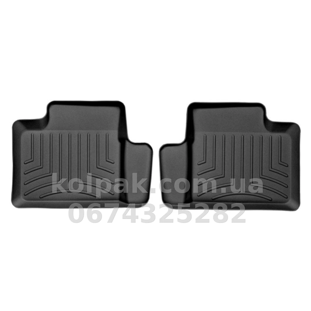 Килимки в салон Mercedes-Benz GL-Class/ML-Class 2005-, з бортиком, задні, чорні, Weathertech 440162 Килимки в салон Mercedes-Benz GL-Class/ML-Class 2005-, з бортиком, задні, чорні, Weathertech 440162 — фото 1