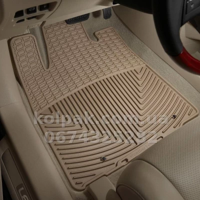 Килимки в салон Lexus RX 2009-2013, передні, бежеві, Weathertech W131TN — фото 2