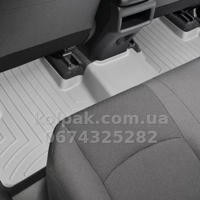 Floor mats for Toyota Rav4 2019-, with raised edges, rear, grey, Weathertech 4615162 — photo 2