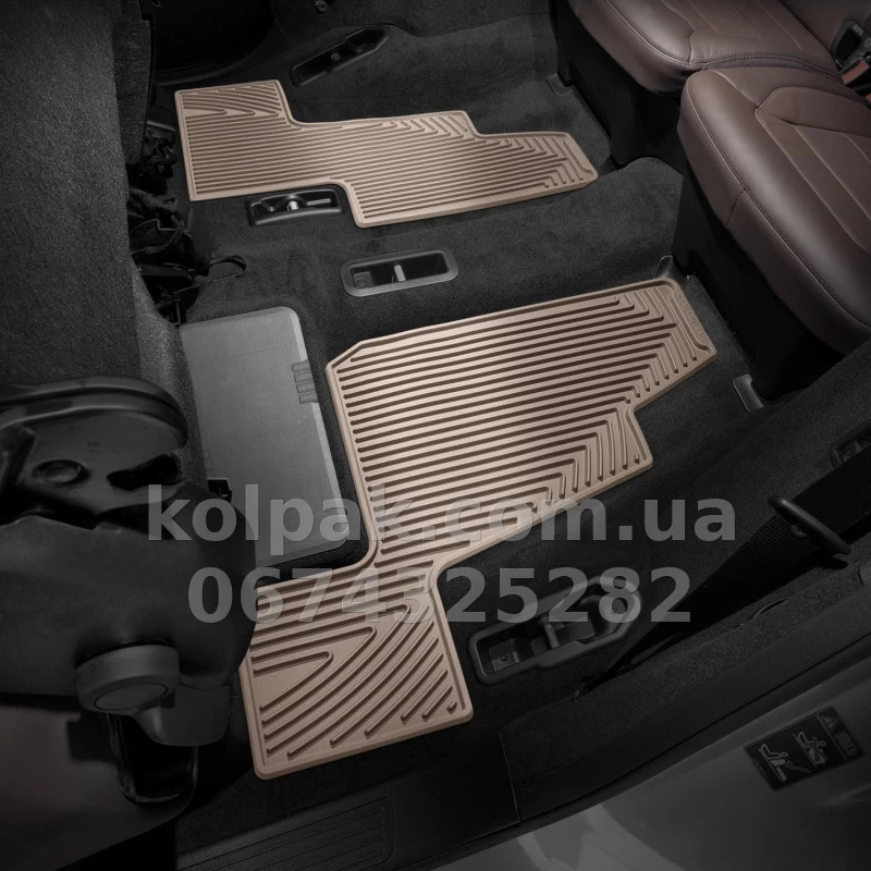 Килимки в салон Mercedes-Benz GL-Class 2012-, 3 ряд, бежеві, Weathertech W316TN Килимки в салон Mercedes-Benz GL-Class 2012-, 3 ряд, бежеві, Weathertech W316TN — фото 1