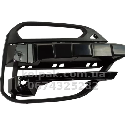 Права решітка бампера BMW X3 G01 2017-2021, з отв. для DRL, чорна, AVTM, 51117420872, 181446914