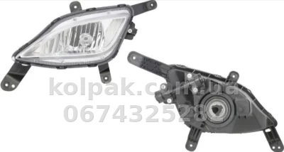 Передня ліва протитуманна фара Hyundai i30 2012-2016, без ламп (H8), Depo, 2212039LUE — фото 2
