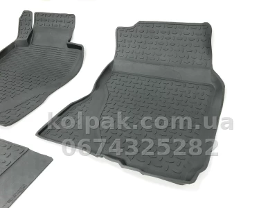 Floor mats for Honda Civic 2006-2011, 4D, Rubber, 5 pcs, Seintex, 81892 — photo 4
