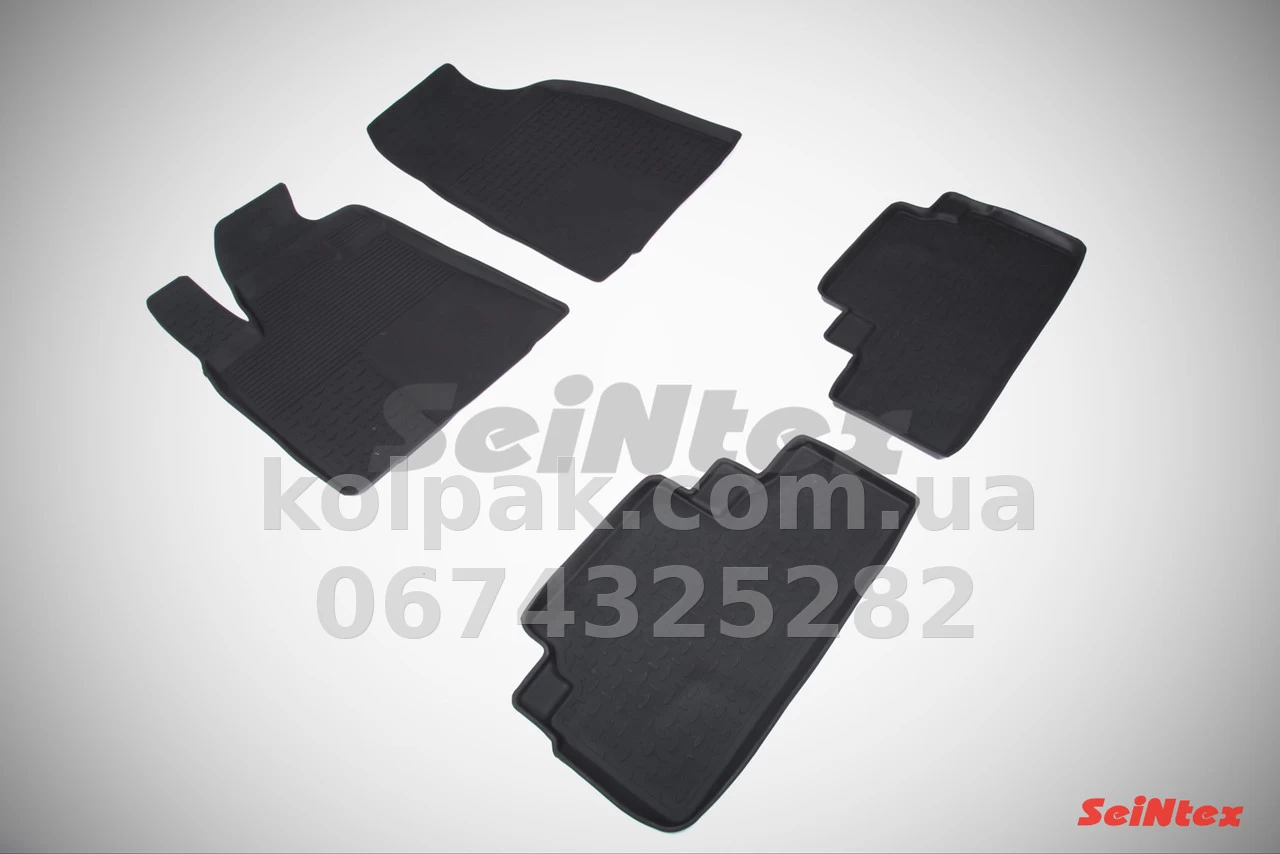 Floor mats for Lexus RX 2009-2015, Rubber, 5 pcs, Seintex, 82808 Floor mats for Lexus RX 2009-2015, Rubber, 5 pcs, Seintex, 82808 β photo 1