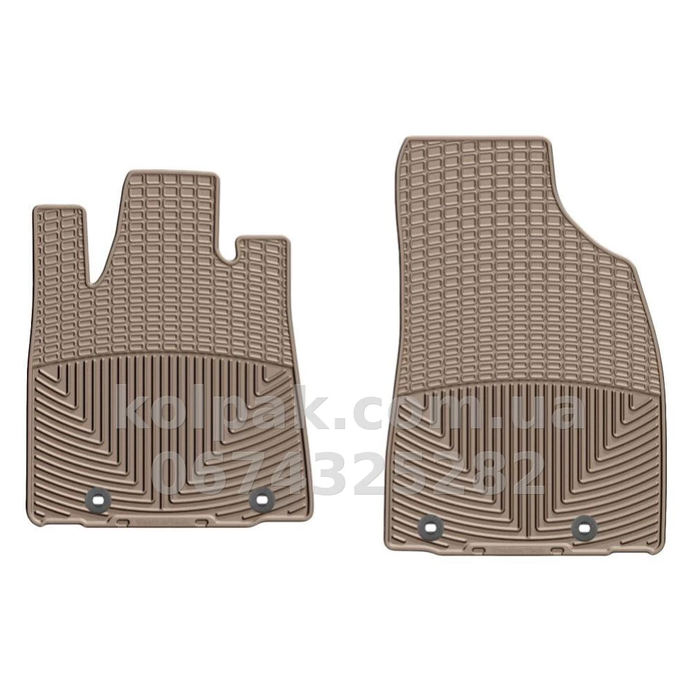 Килимки в салон Lexus RX 2013-2015, передні, бежеві, Weathertech W278TN Килимки в салон Lexus RX 2013-2015, передні, бежеві, Weathertech W278TN — фото 1