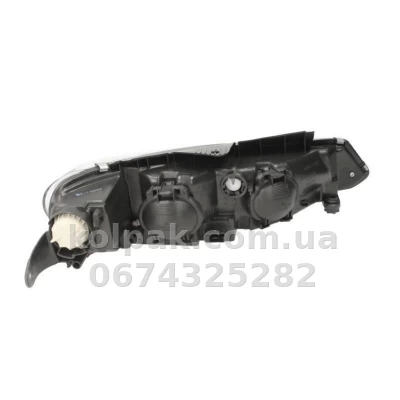 Передня ліва фара Peugeot 406 1999-2004, H7/H7, електричне регулювання, Depo, 550-1123L-LD-EM — фото 2