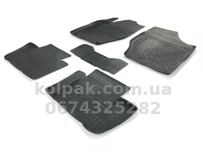 Floor mats for Peugeot 308 2008-/408 2012-/Citroen C4 SD 2008-, Rubber, 5 pcs, Seintex, 83750 Floor mats for Peugeot 308 2008-/408 2012-/Citroen C4 SD 2008-, Rubber, 5 pcs, Seintex, 83750 β photo 2