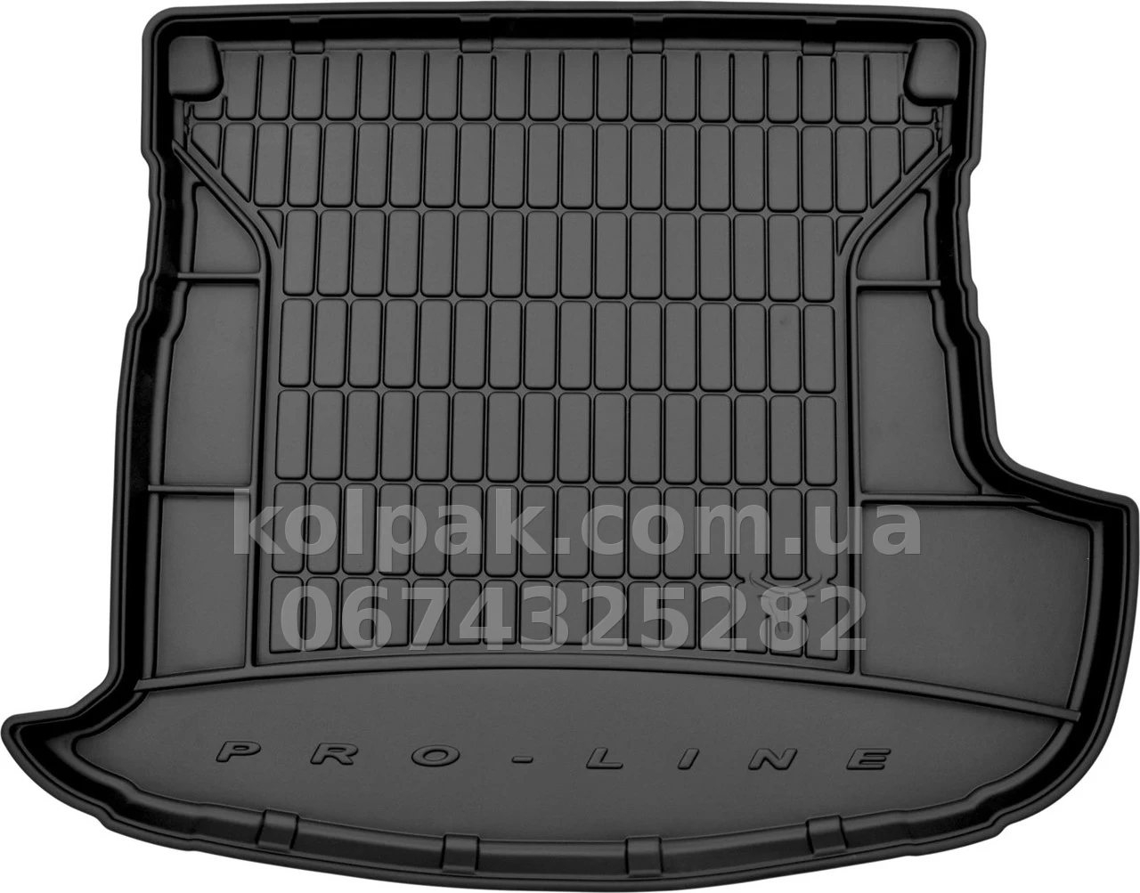 Boot mat for Mitsubishi Outlander 2012-2021, not Phev, 5 seats, without two-level boot floor, Pro-Line, Frogum FG TM400580 Boot mat for Mitsubishi Outlander 2012-2021, not Phev, 5 seats, without two-level boot floor, Pro-Line, Frogum FG TM400580 β photo 1