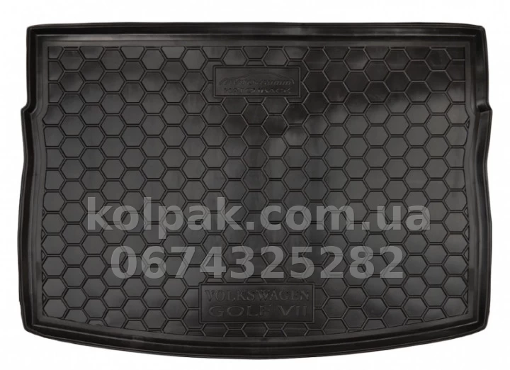Boot mat for Volkswagen Golf 7 HB 2012-, 111418 Avto-Gumm Boot mat for Volkswagen Golf 7 HB 2012-, 111418 Avto-Gumm β photo 1