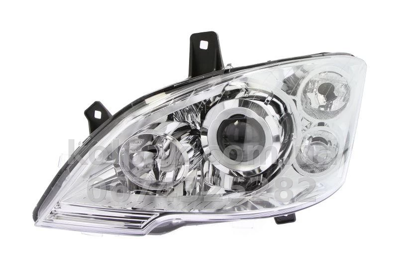 Передня ліва фара Mercedes-Benz Vito W639 2010-2013, Bi-Xenon (D1S)/H7, електричне/механічне регулювання, Depo, 440-1196LMLEHMN Передня ліва фара Mercedes-Benz Vito W639 2010-2013, Bi-Xenon (D1S)/H7, електричне/механічне регулювання, Depo, 440-1196LMLEHMN — фото 1