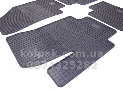 Floor mats for Kia Rio 2 2005-/Hyundai Accent 2006-, 4 pcs, Polytep, 48787 — photo 2