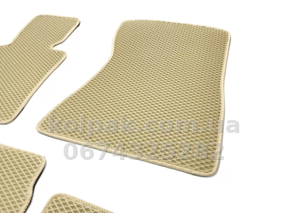 Килимки в салон BMW X5/X6 E70/E71 2006-2013, EVA, бежеві, 5 шт., AVTM BGEV1058 Килимки в салон BMW X5/X6 E70/E71 2006-2013, EVA, бежеві, 5 шт., AVTM BGEV1058 — фото 4